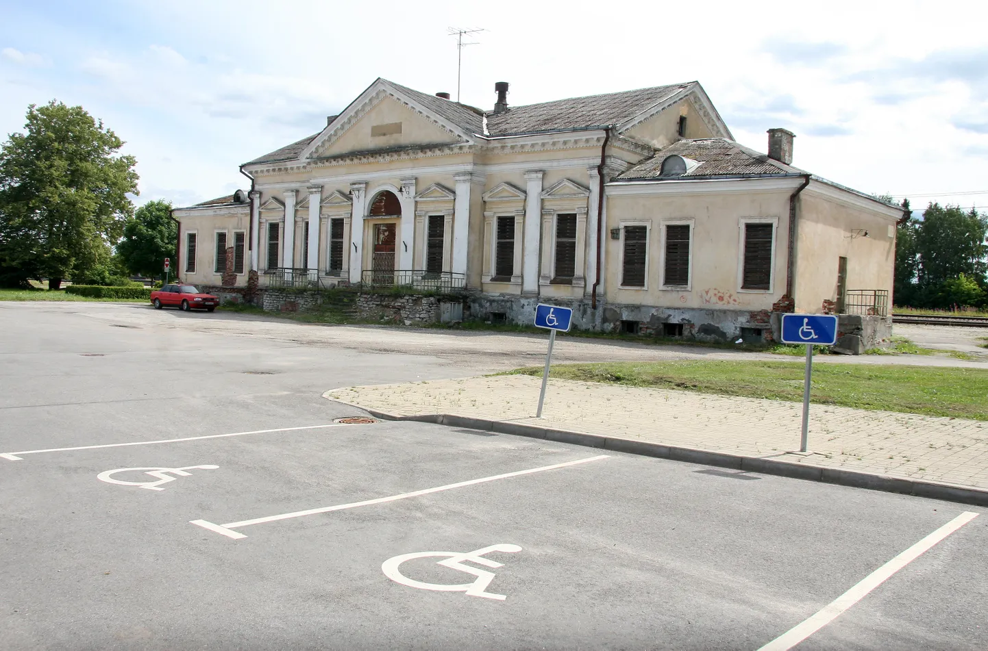 Jõhvi raudteejaam.