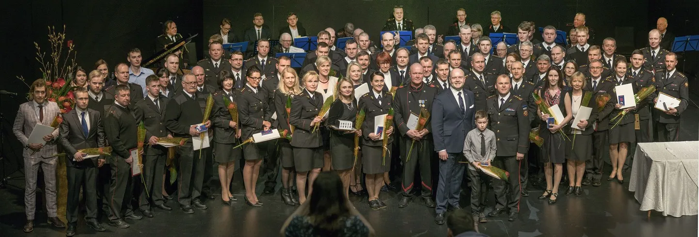 Teisipäeval anti üle päästeteenistuse aumärgid.