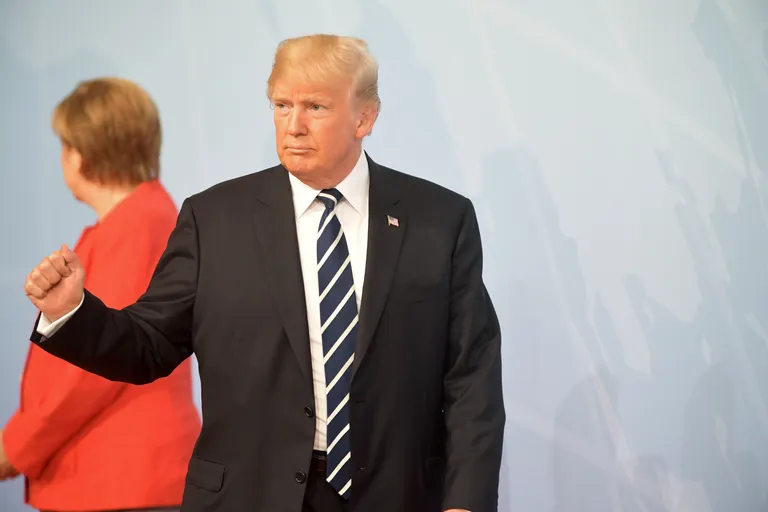 Angela Merkel ja Donald Trump