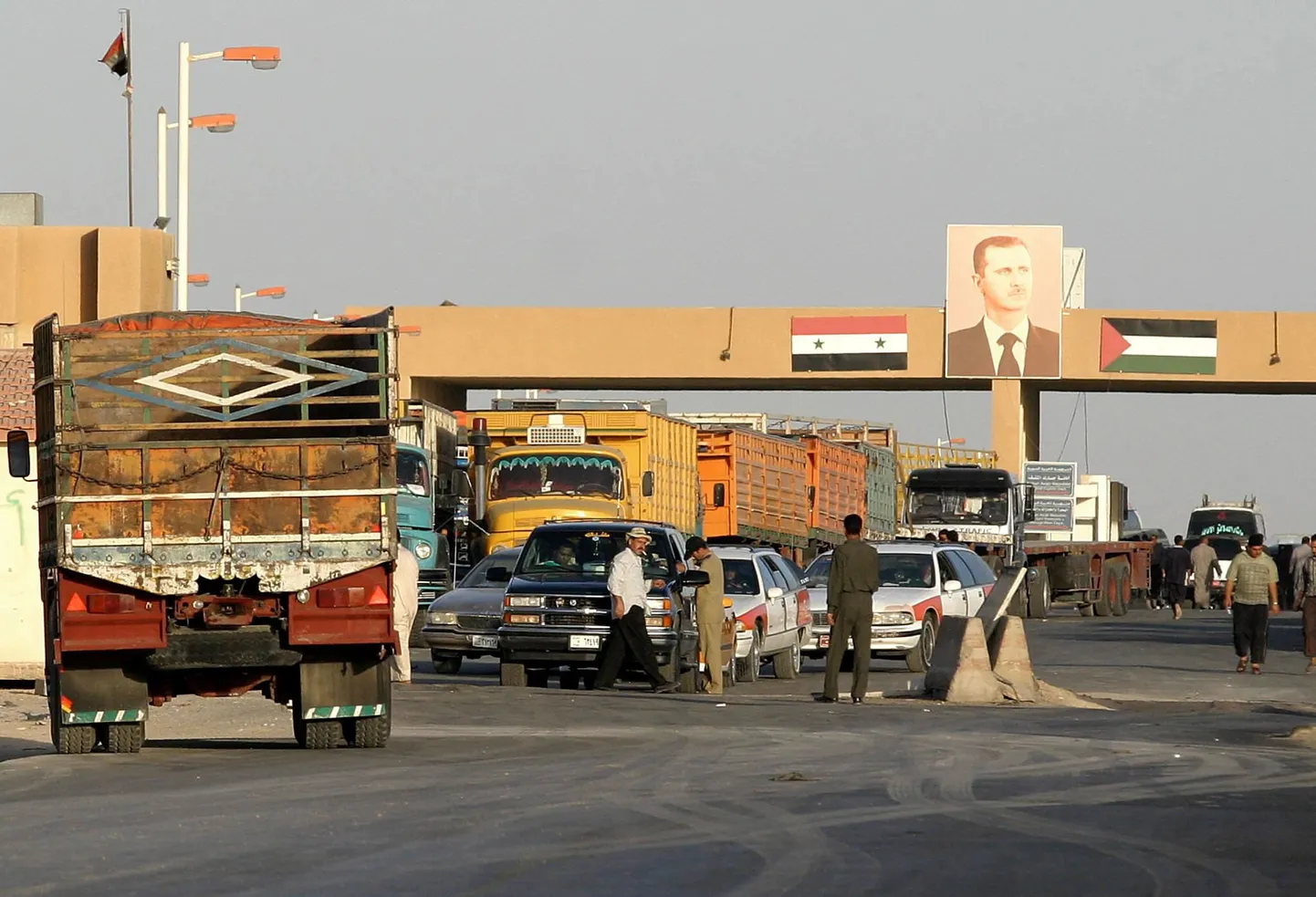 Süüria-Iraagi piiripunkt.