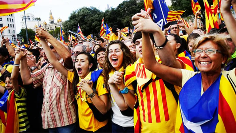 Katalonijas ceļa dalībnieki 12. septembrī pieprasa neatkarību no Spānijas