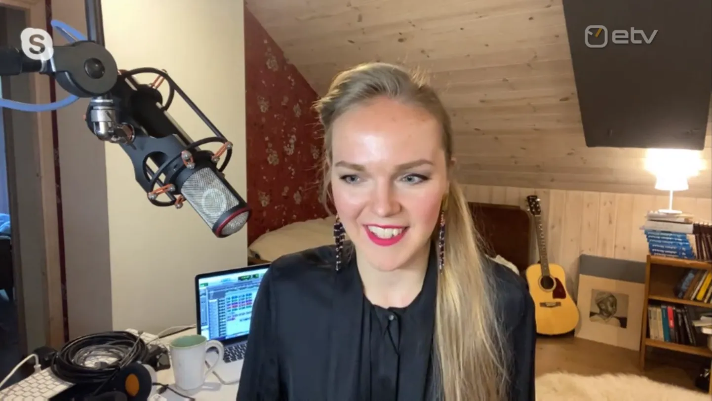 Kadri Voorand saates "Hommik Anuga".