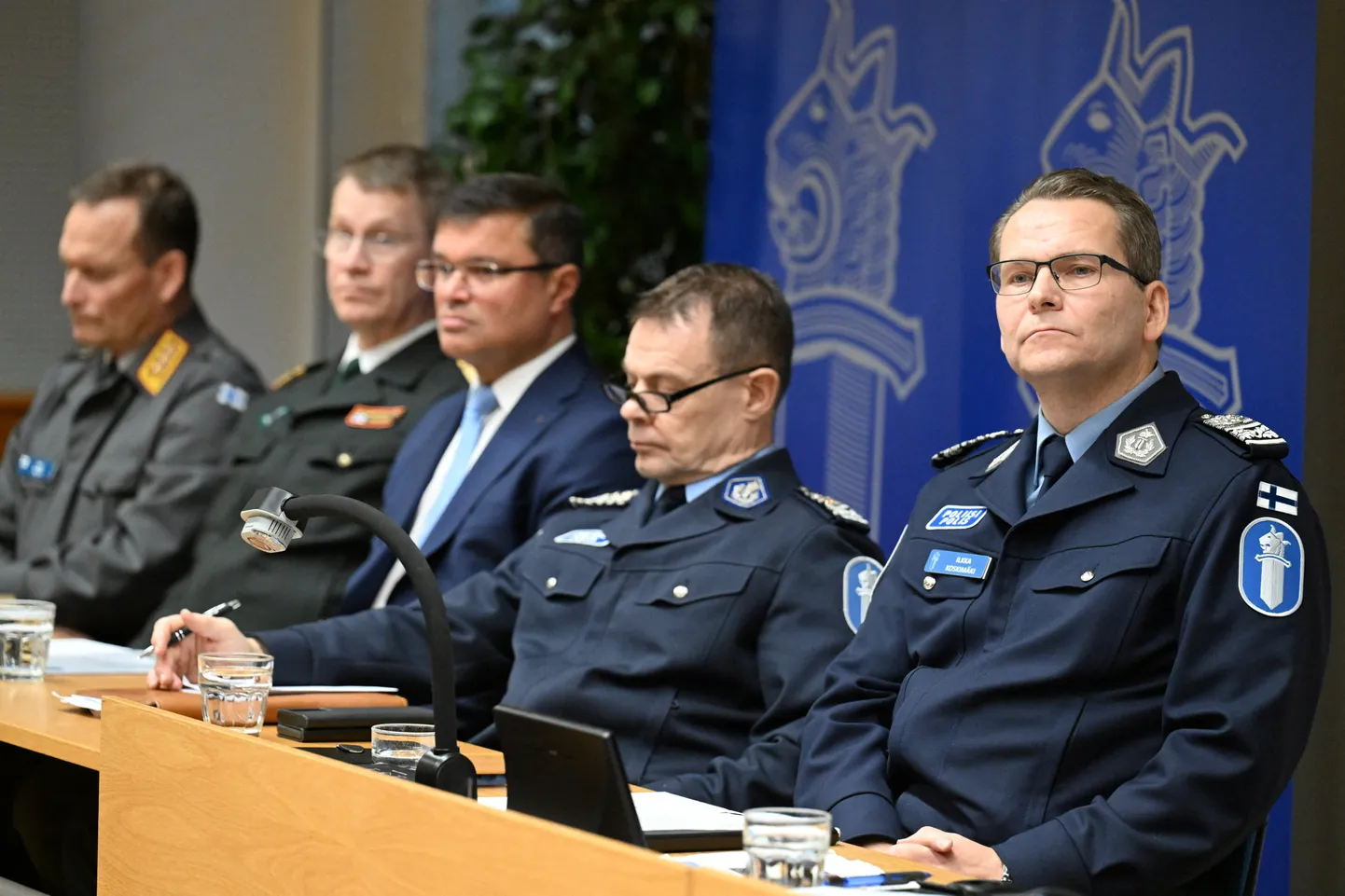 Пресс-конференция в Хельсинки