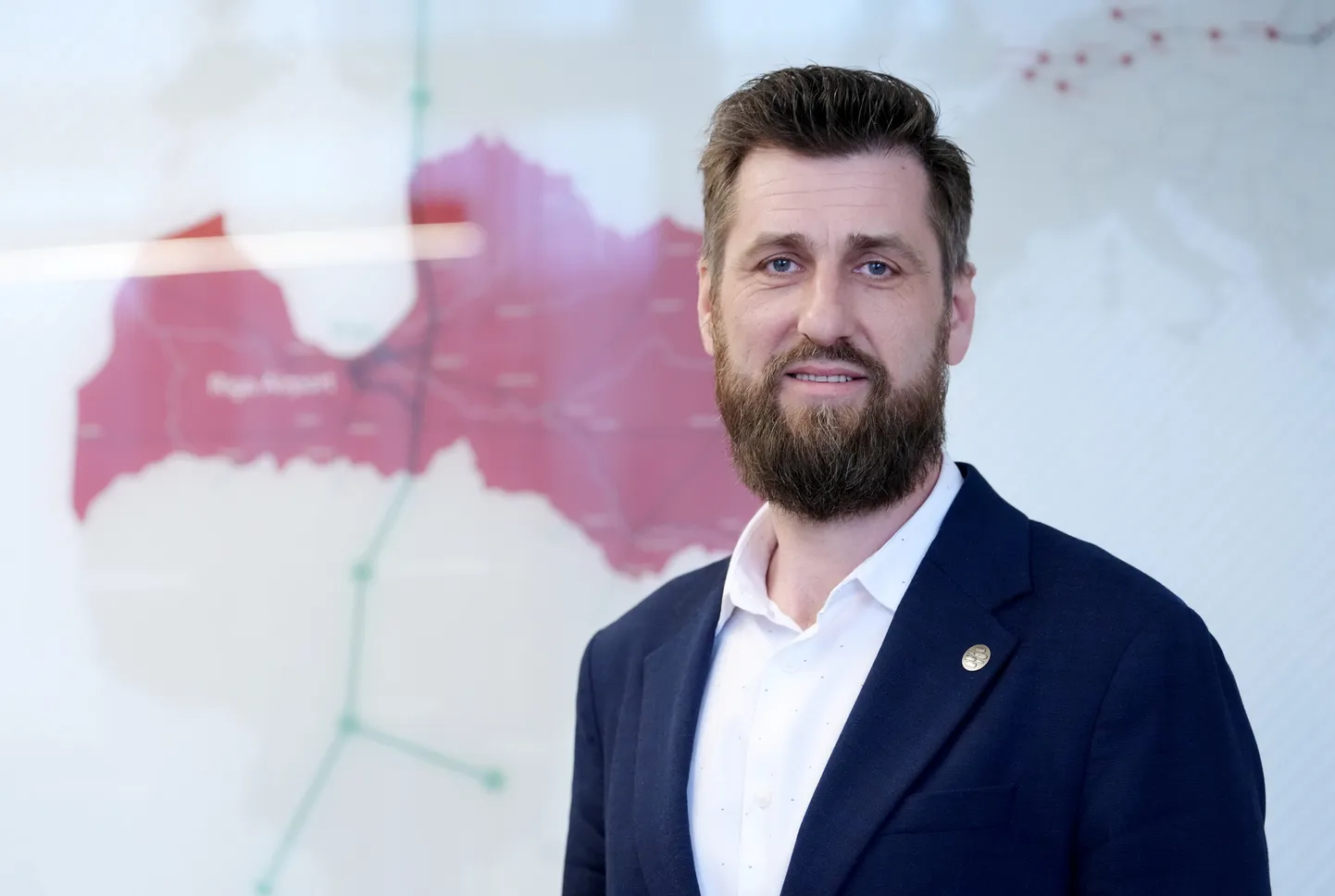 "Latvijas dzelzceļš" valdes priekšsēdētājs Artis Grinbergs