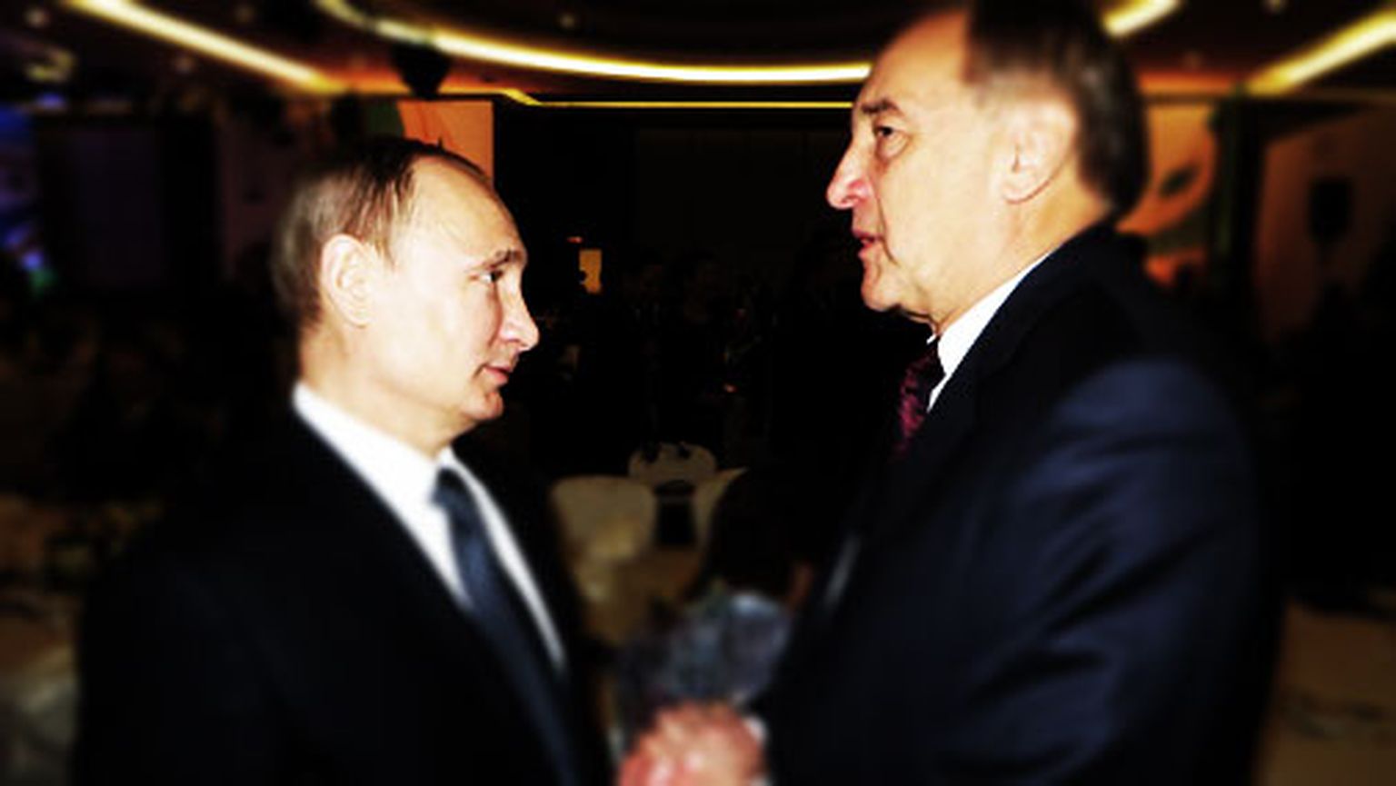 Vladimirs Putins un Andris Bērziņš