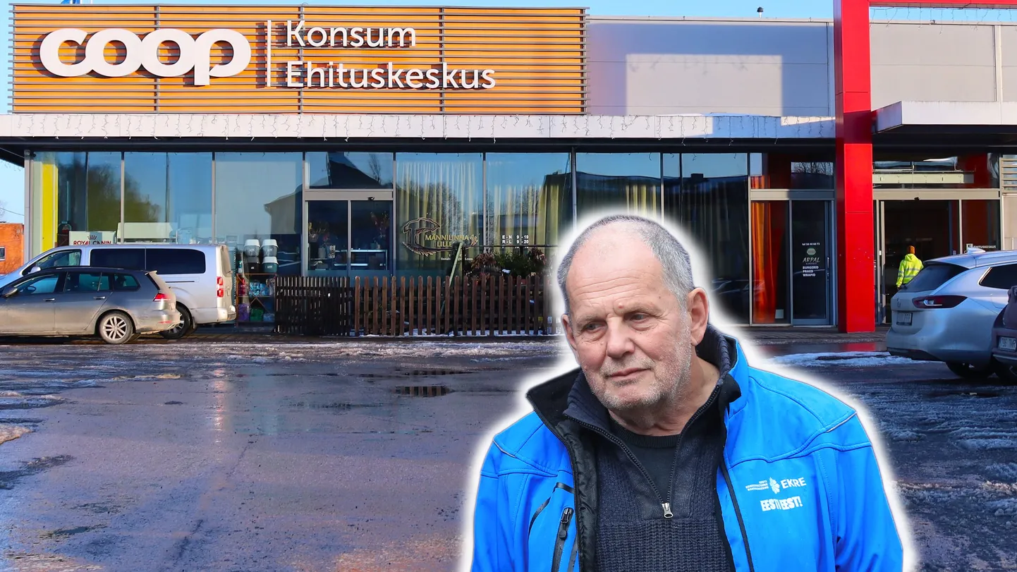 Peeter Ernits visati Elva Coopi parklast välja