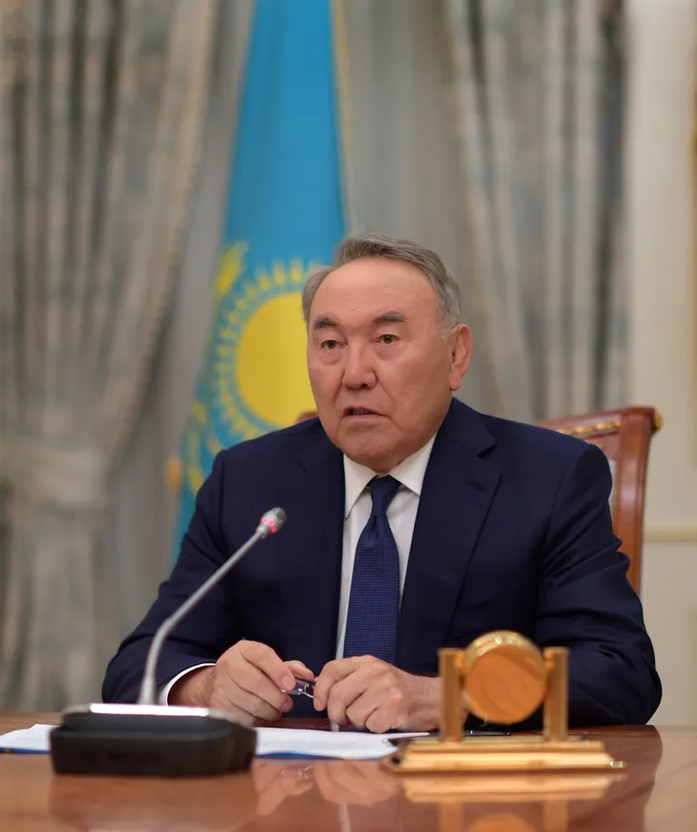 Nursultan Nazarbajev.