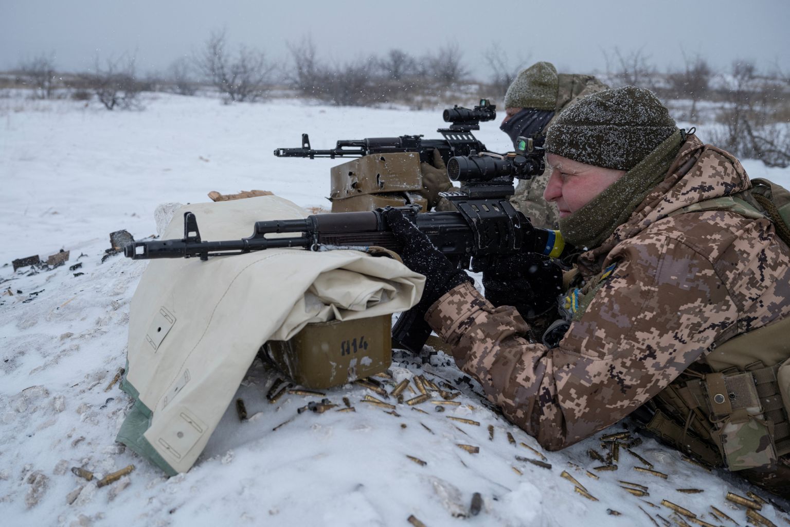 Война в Украине. Военнослужащие ВСУ