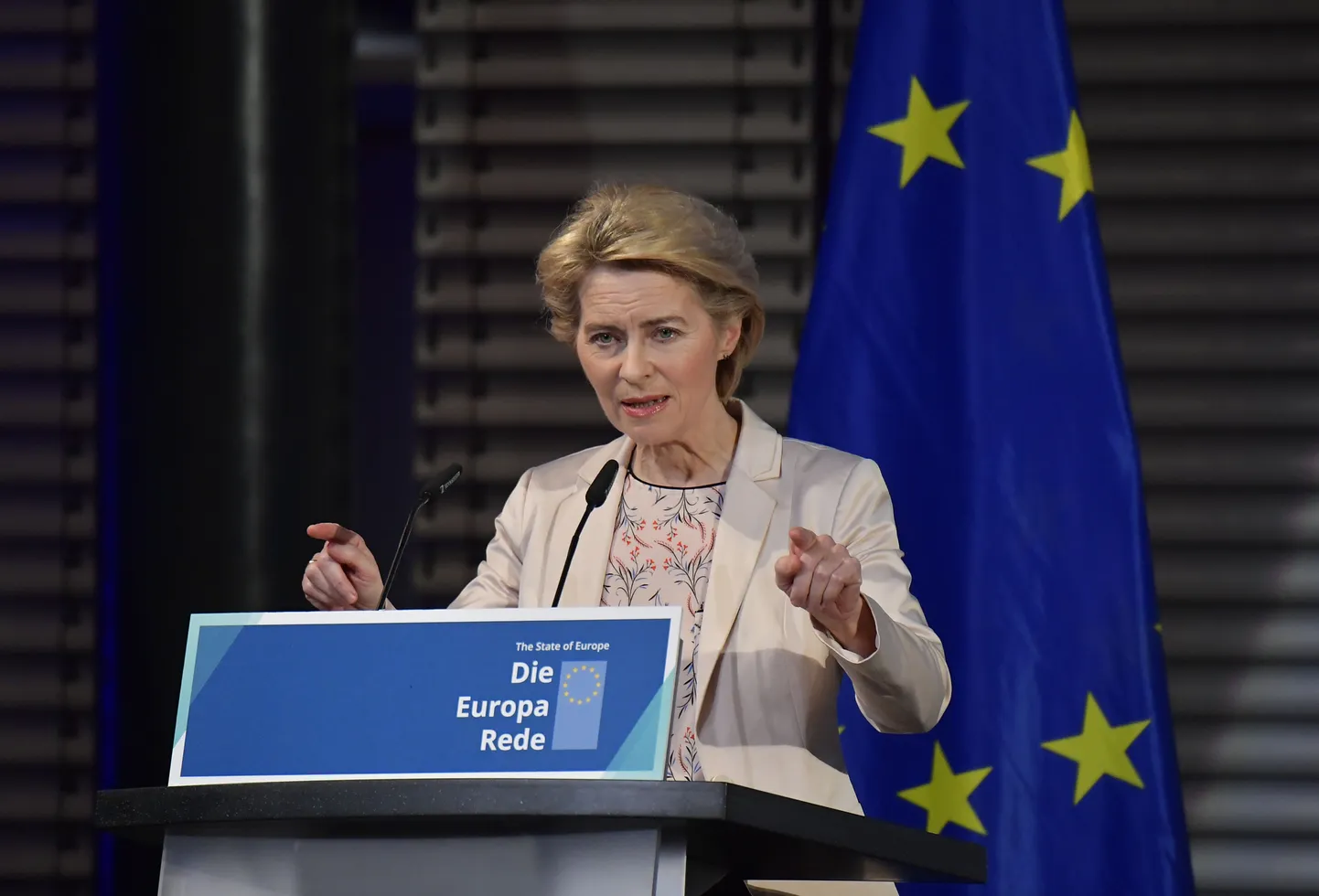 Euroopa Komisjoni tulevane president Ursula von der Leyen.