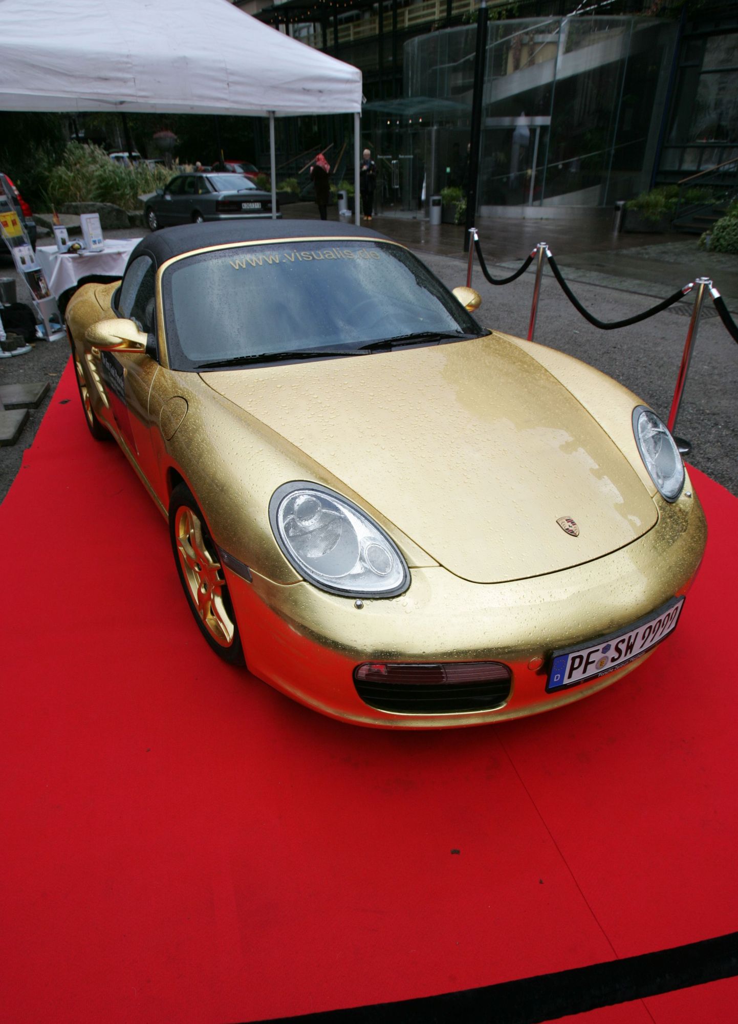 Stockholmi näitusel väljas olnud Porsche.