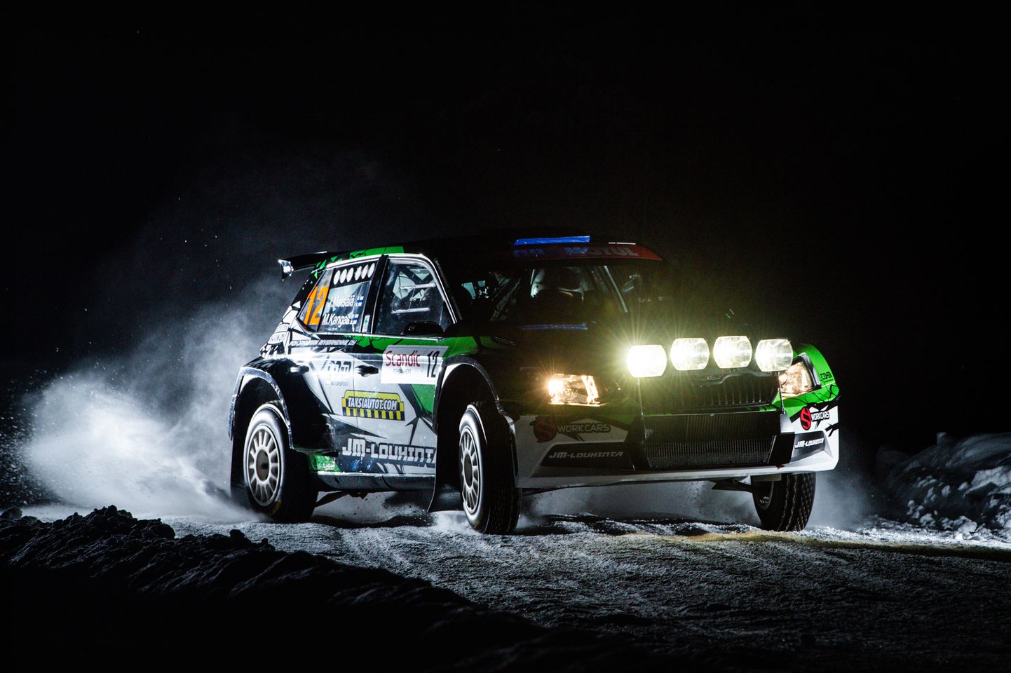 Jaanuaris toimunud Soome meistrivõistluste etapp Arctic Lapland Rally.