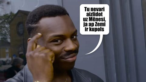 LŪSIS KOMENTĒ ⟩ Sociālo tīklu zinātnieki izsakās par viltus lidojumu ap Mēnesi