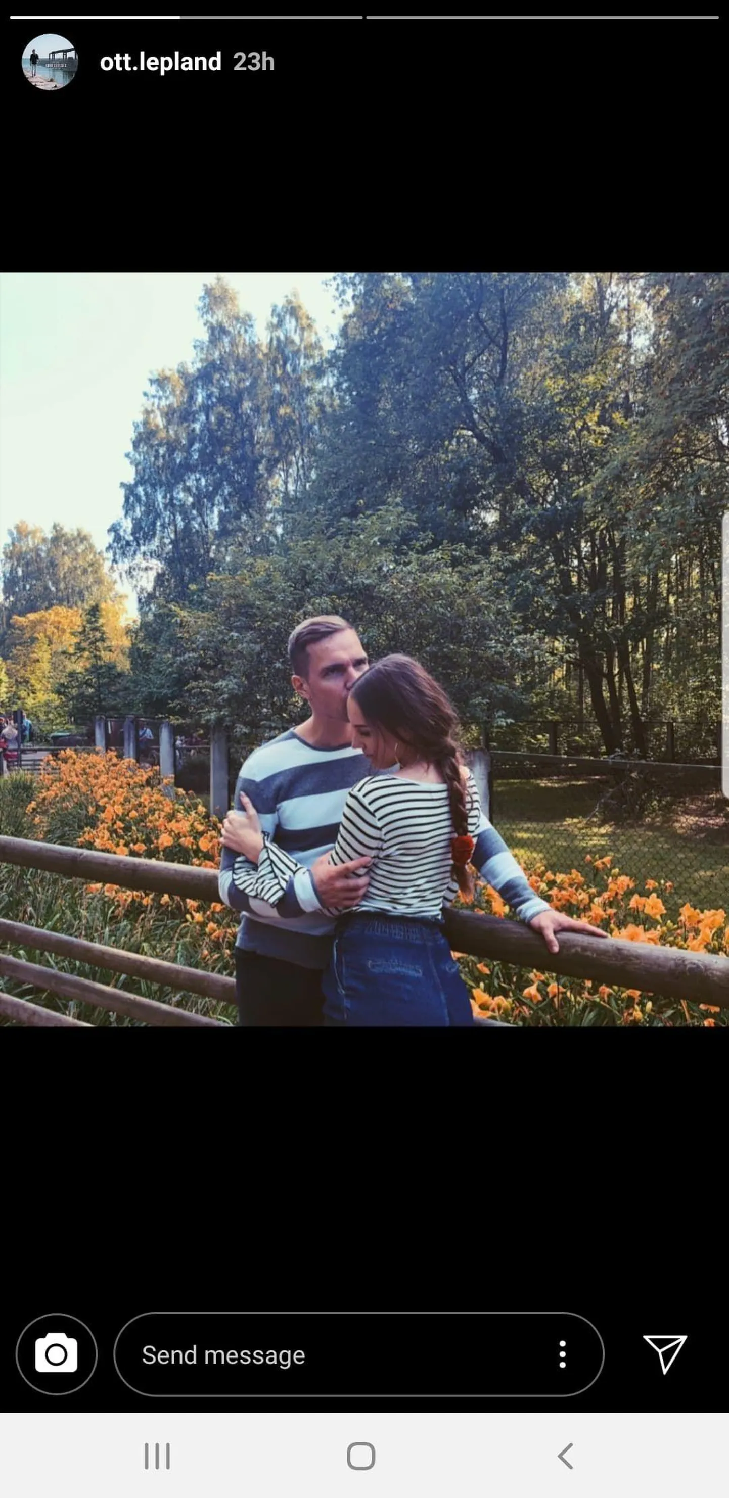 Ott Lepland ja Paula Repp Tallinna loomaaias