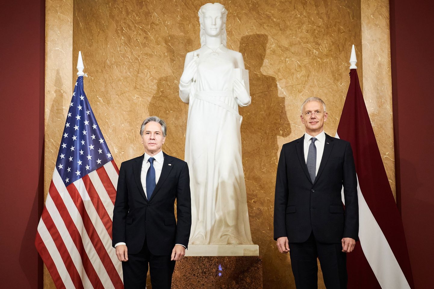 Визит госсекретаря США Блинкена в Латвию, ноябрь 2021 г.