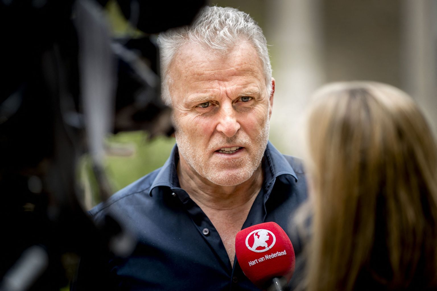 Hollandi tuntud krimireporter Peter de Vries andmas mais 2017 Arnhemis intervjuud