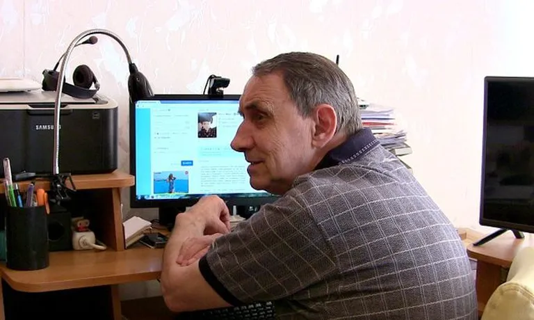 Добровольный помощник программы "Жди меня" Мартиньш Зиебергс