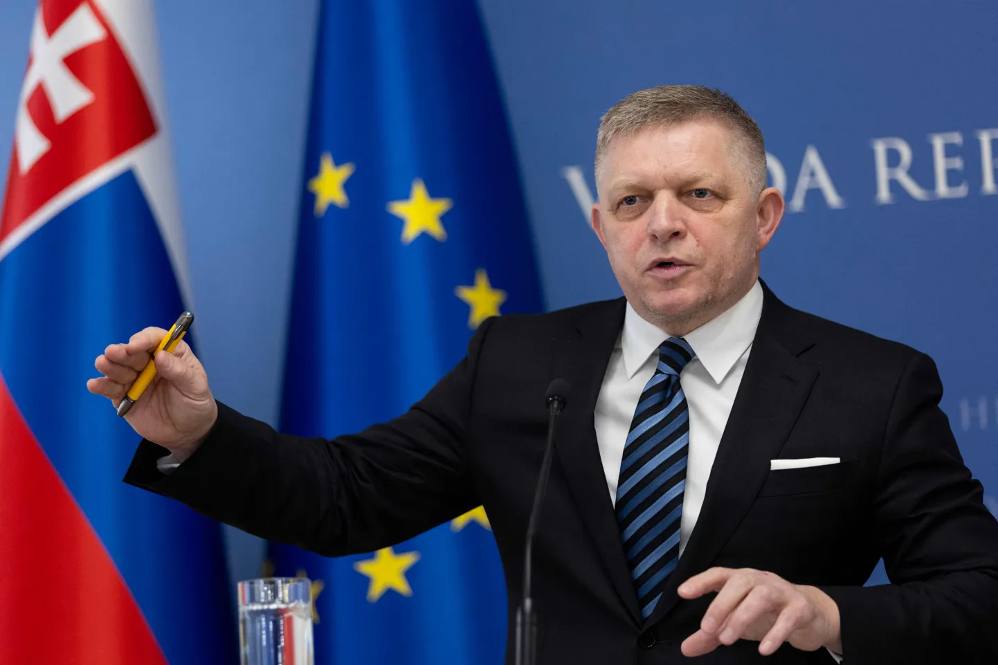 Slovakkia peaminister Robert Fico.