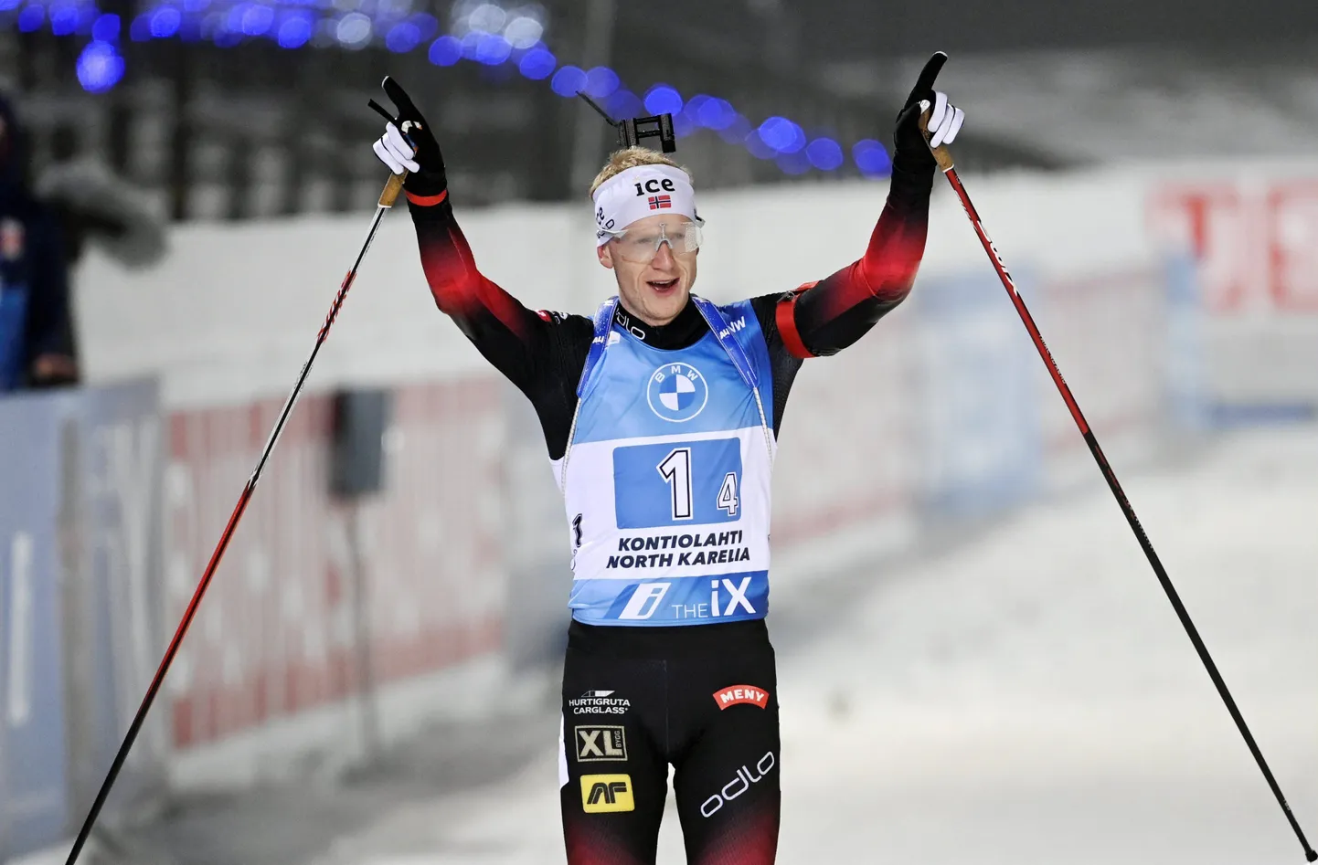 Johannes Thingnes Bö tegi sisse edu, mille Norra võiduks realiseeris.