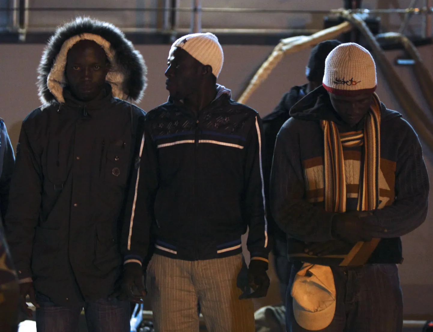 Aafrikast pärit immigrandid.
