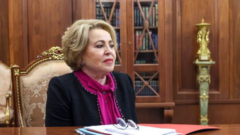 Šveicē ierodas Rietumu sankcijām pakļautā Matvijenko