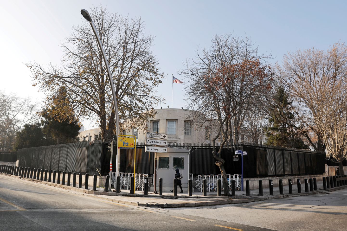 Ameerika Ühendriikide suursaatkond Türgi pealinnas Ankaras.